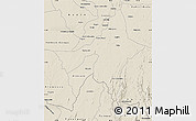Shaded Relief Map of Peixe