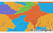 Political Panoramic Map of Peixe