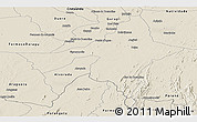 Shaded Relief Panoramic Map of Peixe
