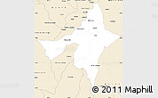 Classic Style Simple Map of Peixe