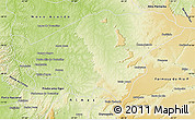 Physical Map of Ponte Alta Dno