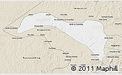 Classic Style 3D Map of S.Sebast.D'toca