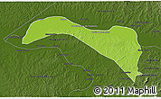 Physical 3D Map of S.Sebast.D'toca, darken