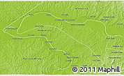 Physical 3D Map of S.Sebast.D'toca