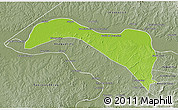 Physical 3D Map of S.Sebast.D'toca, semi-desaturated