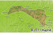 Satellite 3D Map of S.Sebast.D'toca, physical outside