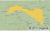 Savanna Style 3D Map of S.Sebast.D'toca