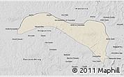 Shaded Relief 3D Map of S.Sebast.D'toca, desaturated