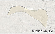 Shaded Relief 3D Map of S.Sebast.D'toca, lighten