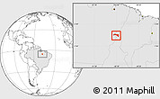 Blank Location Map of S.Sebast.D'toca, highlighted country