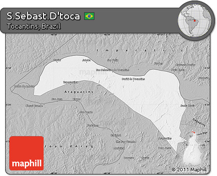 Gray Map of S.Sebast.D'toca