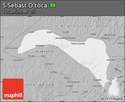 Gray Map of S.Sebast.D'toca