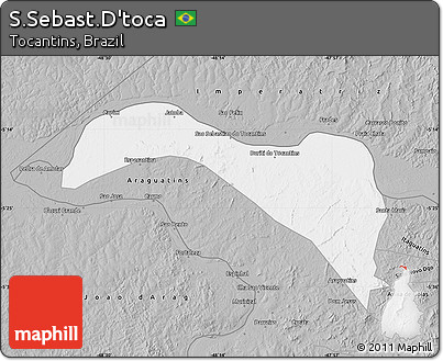 Gray Map of S.Sebast.D'toca