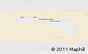 Classic Style Panoramic Map of S.Sebast.D'toca, single color outside