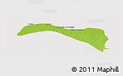 Physical Panoramic Map of S.Sebast.D'toca, cropped outside