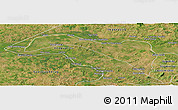 Satellite Panoramic Map of S.Sebast.D'toca