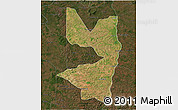 Satellite 3D Map of Tocantinopolis, darken