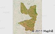 Satellite 3D Map of Tocantinopolis, lighten