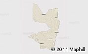 Shaded Relief 3D Map of Tocantinopolis, cropped outside