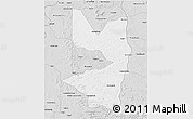 Silver Style 3D Map of Tocantinopolis