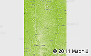 Physical Map of Tocantinopolis