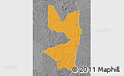 Political Map of Tocantinopolis, desaturated
