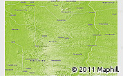 Physical Panoramic Map of Tocantinopolis