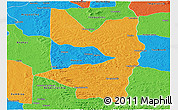 Political Panoramic Map of Tocantinopolis