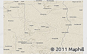 Shaded Relief Panoramic Map of Tocantinopolis