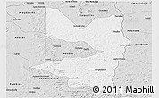Silver Style Panoramic Map of Tocantinopolis