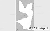 Gray Simple Map of Tocantinopolis