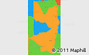 Political Simple Map of Tocantinopolis
