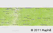 Physical Panoramic Map of Tupirama