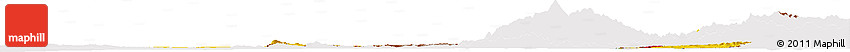 Flag Horizon Map of Brunei, flag rotated