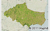Satellite Map of Dobric, lighten