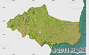 Satellite Map of Dobric, single color outside