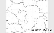 Blank Simple Map of Grad Sofija, no labels