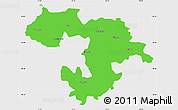 Political Simple Map of Grad Sofija, single color outside