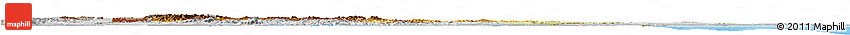 Physical Horizon Map of Bulgaria, lighten, desaturated, land only