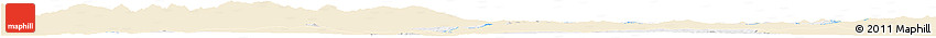 Classic Style Horizon Map of Jambol, single color outside