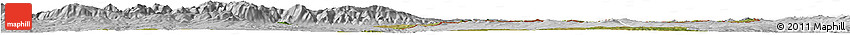 Satellite Horizon Map of Jambol, lighten, desaturated