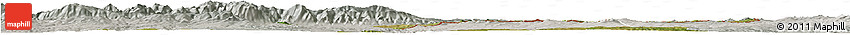 Satellite Horizon Map of Jambol, lighten, semi-desaturated