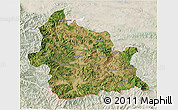 Satellite 3D Map of Kardzali, lighten
