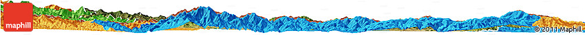 Satellite Horizon Map of Kardzali, political outside
