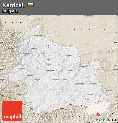 Classic Style Map of Kardzali