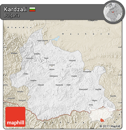 Classic Style Map of Kardzali