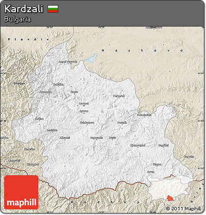 Classic Style Map of Kardzali