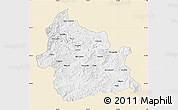 Classic Style Map of Kardzali, single color outside