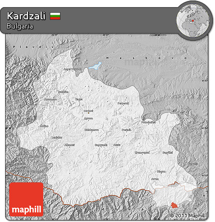 Gray Map of Kardzali
