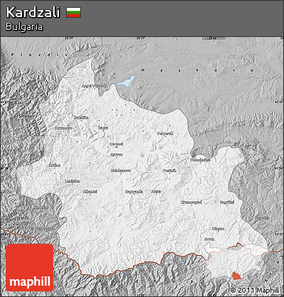 Gray Map of Kardzali